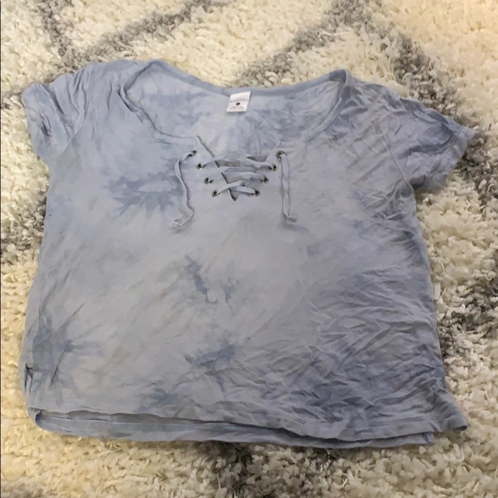 ~BLUE TIE DYE SHIRT~